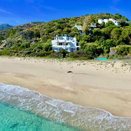 Beachfront House Geremeas Sardegna Apartment ภายนอก รูปภาพ