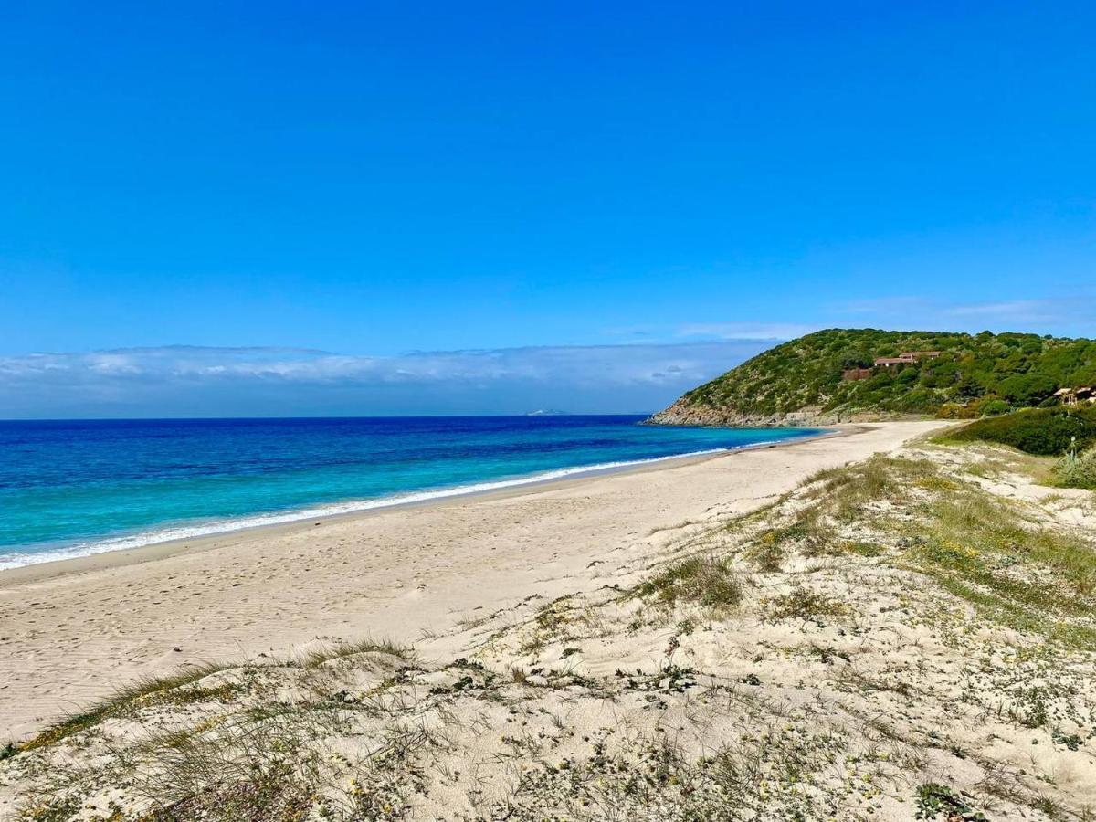 Beachfront House Geremeas Sardegna Apartment ภายนอก รูปภาพ