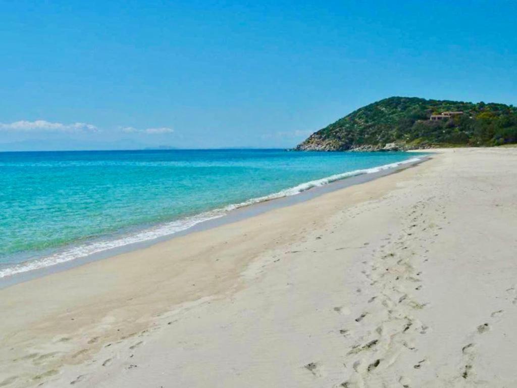 Beachfront House Geremeas Sardegna Apartment ภายนอก รูปภาพ
