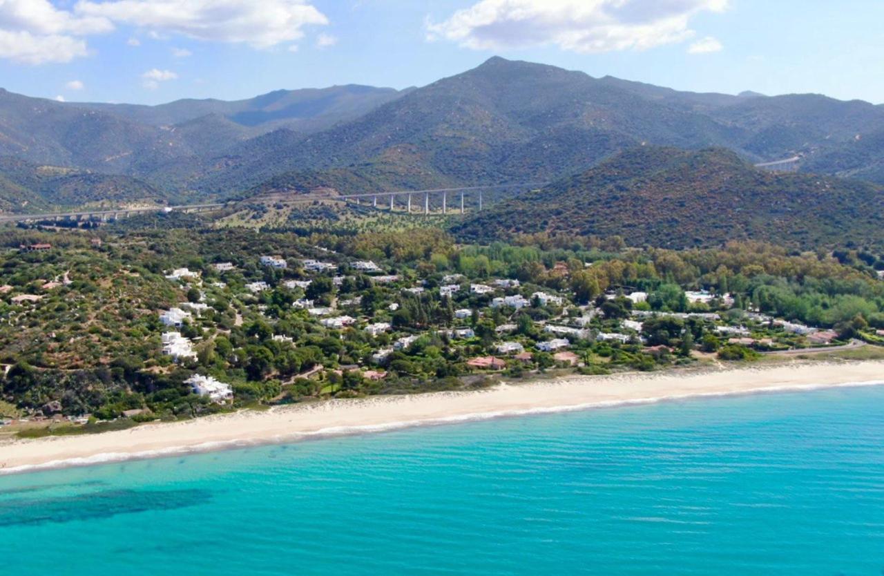 Beachfront House Geremeas Sardegna Apartment ภายนอก รูปภาพ